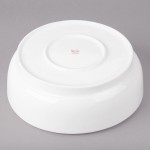 Bon Chef 1500001P Mid Century 72 oz. White Porcelain Bowl - 12/Pack