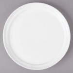 Bon Chef 1500001P Mid Century 72 oz. White Porcelain Bowl - 12/Pack