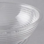 Cambro RSB8CW135 1.65 Qt. Clear Camwear® Round Ribbed Bowl