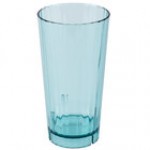 Cambro HT22CW196 Camwear® Huntington 22 oz. Azure Blue Customizable Polycarbonate Tumbler - 36/Case