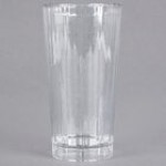 Cambro HT22CW196 Camwear® Huntington 22 oz. Azure Blue Customizable Polycarbonate Tumbler - 36/Case