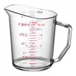 Cambro HT22CW196 Camwear® Huntington 22 oz. Azure Blue Customizable Polycarbonate Tumbler - 36/Case