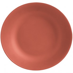 Libbey DRI-16-CME Driftstone 115 oz. Clay Organic Melamine Coupe Serving Bowl - 6/Case