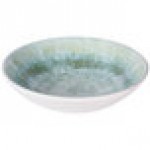 Elite Global Solutions Monet 16 oz. Sea Moss Reactive Glaze Melamine Bowl B427067-SM - 6/Case Elite Global Solutions Monet 16 oz. Sea Moss Reactive Glaze Melamine Bowl B427067-SM - 6/Case