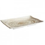 Elite Global Solutions D712SQ Van Gogh Navy 22 oz. Square Melamine Bowl - 6/Case