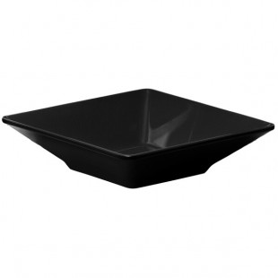 Elite Global Solutions DB772SQ Squared Black 22 oz. Square Melamine Bowl - 6/Case Elite Global Solutions DB772SQ Squared Black 22 oz. Square Melamine Bowl - 6/Case