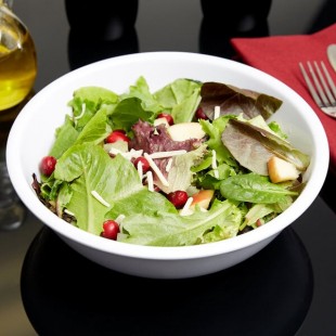 Carlisle 593302 Epicure 32 oz. White Melamine Bowl - 24/Case