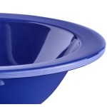 Acopa Foundations 4 oz. Blue Narrow Rim Melamine Fruit Dish - 12/Case