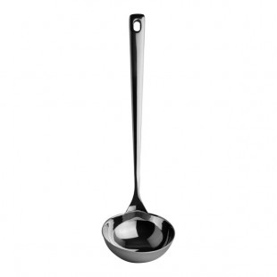 Creations from Steelite International 3 oz. Stainless Steel Solid Ladle 7347MW130 - 12/Case Creations from Steelite International 3 oz. Stainless Steel Solid Ladle 7347MW130 - 12/Case