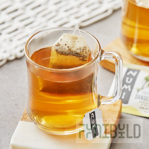 Numi Organic Dandelion Detox Herbal Tea Bags - 96/Case