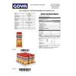 Goya 28 oz. Adobo All-Purpose Seasoning with Pepper - 12/Case Goya 28 oz. Adobo All-Purpose Seasoning with Pepper - 12/Case