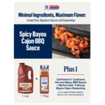McCormick Culinary Bayou Cajun Seasoning 21 oz. - 6/Case McCormick Culinary Bayou Cajun Seasoning 21 oz. - 6/Case