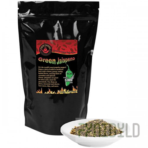 Fiery Farms Green Granulated Jalapeno Pepper 2.2 lb.