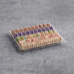 Macaron Centrale Heart Shape Macaron Variety Pack - 100/Case