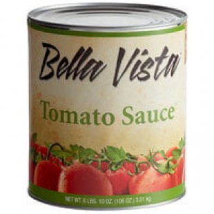 Furmano's #10 Can Tomato Sauce - 6/Case