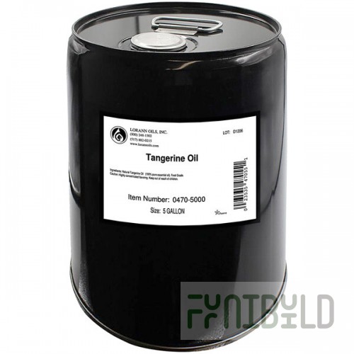 LorAnn Oils All-Natural Tangerine Super Strength Flavor 5 Gallon Pail