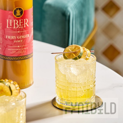Liber & Co Fiery Ginger Syrup 750 mL - 6/Case
