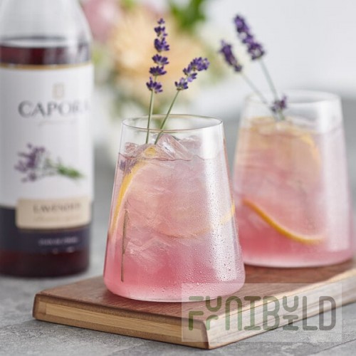 Capora Lavender Flavoring Syrup 750 mL - 6/Case