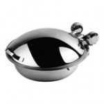 Smart Buffet Ware Smart W by Front of the House 6.5 Qt. Round Induction Chafer with Stainless Steel Lid and Food Pan BCH008MSS18