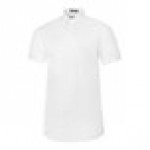 National Patrol by Henry Segal Men's Customizable White Short Sleeve Oxford Shirt - 2X