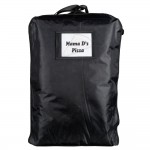 CaterGator Dash Insulated Pizza Delivery Bag Black Soft-Sided Heavy-Duty Nylon 16 13/16 CaterGator Dash Insulated Pizza Delivery Bag Black Soft-Sided Heavy-Duty Nylon 16 13/16
