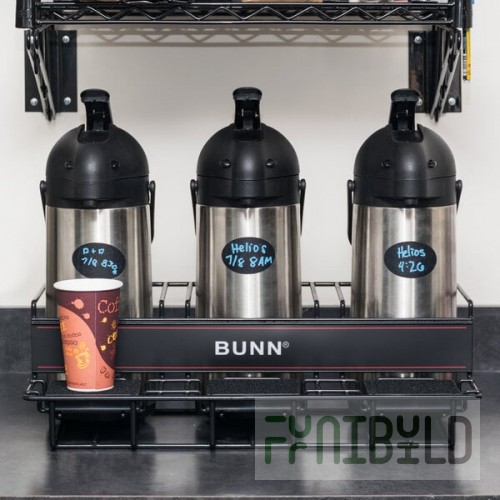 Bunn 35728.0002 UNIV-3 APR Three Pot Universal Airpot Rack
