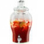Stylesetter Willow Bay 1.5 Gallon Glass Beverage Dispenser by Jay Companies