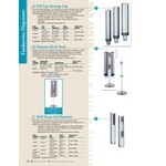 San Jamar L3200 Stainless Steel Wall Mount 6 - 10 oz. Lid Holder San Jamar L3200 Stainless Steel Wall Mount 6 - 10 oz. Lid Holder
