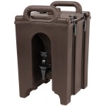 Cambro 100LCD131 Camtainer® 1.5 Gallon Dark Brown Insulated Beverage Dispenser Cambro 100LCD131 Camtainer® 1.5 Gallon Dark Brown Insulated Beverage Dispenser