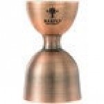 Barfly® M37006ACP 1 oz. & 2 oz. Antique Copper Heavy-Duty Straight Rim Bell Jigger Barfly® M37006ACP 1 oz. & 2 oz. Antique Copper Heavy-Duty Straight Rim Bell Jigger
