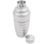 Vollrath 47610 12 oz. Stainless Steel 3-Piece Cobbler Cocktail Shaker