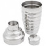 Vollrath 47610 12 oz. Stainless Steel 3-Piece Cobbler Cocktail Shaker
