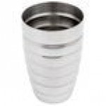 Vollrath 47610 12 oz. Stainless Steel 3-Piece Cobbler Cocktail Shaker