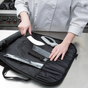 Victorinox 5.1003.51-X2 5-Piece Fibrox Knife Set with Carrying Case