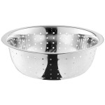 Choice 8 Qt. Stainless Steel Coarse Chinese Colander Choice 8 Qt. Stainless Steel Coarse Chinese Colander