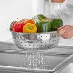 Choice 8 Qt. Stainless Steel Coarse Chinese Colander Choice 8 Qt. Stainless Steel Coarse Chinese Colander
