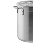Choice 16 Qt. Standard Weight Aluminum Stock Pot with Cover Choice 16 Qt. Standard Weight Aluminum Stock Pot with Cover