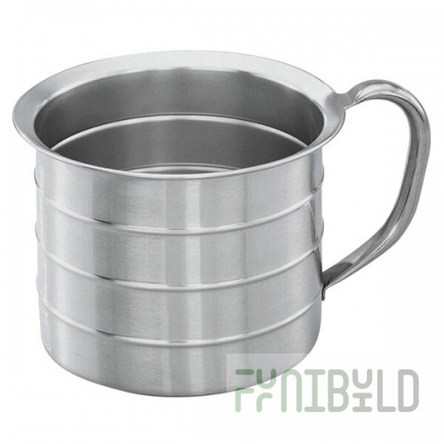 Vollrath 79540 4 Qt. Stainless Steel Graduated Measuring Cup