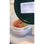 Carlisle 2 and 4 Qt. Green Round Polypropylene Food Storage Container Lid