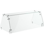 Avantco SNZGD8 Flat Glass Sneeze Guard - 49 Avantco SNZGD8 Flat Glass Sneeze Guard - 49