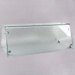 Avantco SNZGD8 Flat Glass Sneeze Guard - 49 Avantco SNZGD8 Flat Glass Sneeze Guard - 49