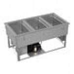 Vollrath FC-HCF-03120-AD Three Well Modular Drop-In Hot / Cold / Freeze Food Well with Auto Manifold Drain - 120V Vollrath FC-HCF-03120-AD Three Well Modular Drop-In Hot / Cold / Freeze Food Well with Auto Manifold Drain - 120V