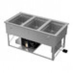Vollrath FC-HCF-03120-AD Three Well Modular Drop-In Hot / Cold / Freeze Food Well with Auto Manifold Drain - 120V Vollrath FC-HCF-03120-AD Three Well Modular Drop-In Hot / Cold / Freeze Food Well with Auto Manifold Drain - 120V