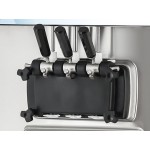 Spaceman 6378-C Gravity-Fed Dual Flavor High Output Twin Twist Free-Standing Soft Serve Ice Cream Machine with 2 Hoppers and 3 Dispensers - 208-230V Spaceman 6378-C Gravity-Fed Dual Flavor High Output Twin Twist Free-Standing Soft Serve Ice Cream Machine with 2 Hoppers and 3 Dispensers - 208-230V