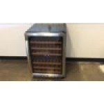 Eurodib USF54D Single Section 46-Bottle Half Height Dual Temperature Full Glass Door Wine Refrigerator Eurodib USF54D Single Section 46-Bottle Half Height Dual Temperature Full Glass Door Wine Refrigerator