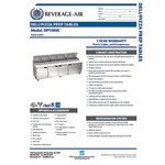 Beverage-Air DP119HC-CL 119