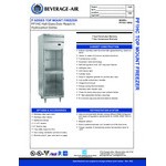 Beverage-Air P-Series PF1HC-1BHG 26 1/2 Beverage-Air P-Series PF1HC-1BHG 26 1/2