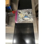 Scratch and Dent Cambro VBRL6110 Black 6' Versa Food / Salad Bar with Standard Casters - Low Height Scratch and Dent Cambro VBRL6110 Black 6' Versa Food / Salad Bar with Standard Casters - Low Height