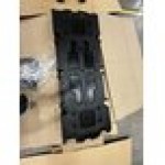 Scratch and Dent Cambro VBRL6110 Black 6' Versa Food / Salad Bar with Standard Casters - Low Height Scratch and Dent Cambro VBRL6110 Black 6' Versa Food / Salad Bar with Standard Casters - Low Height