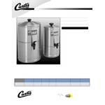 Curtis SW-1 Stainless Steel 1 Gallon Syrup Warmer - 120V Curtis SW-1 Stainless Steel 1 Gallon Syrup Warmer - 120V
